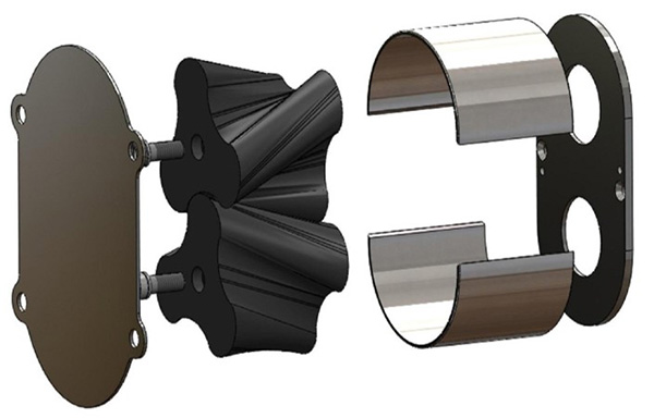 軸向和徑向保護襯板